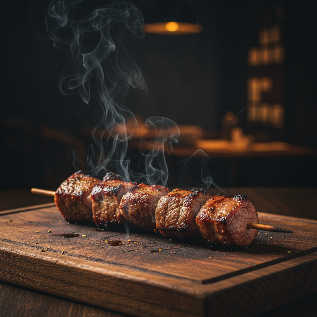 Espeto Carne de Porco