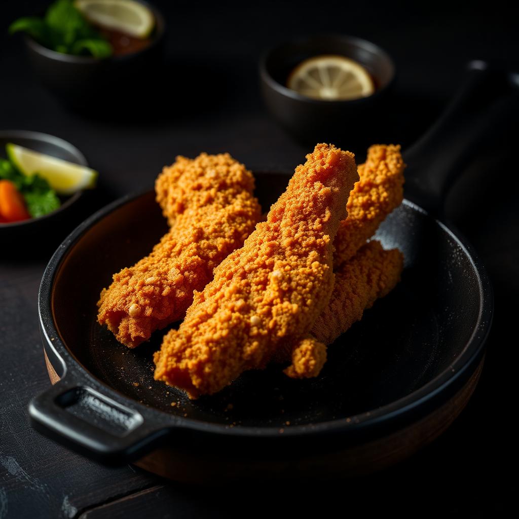 Frango a passarinho